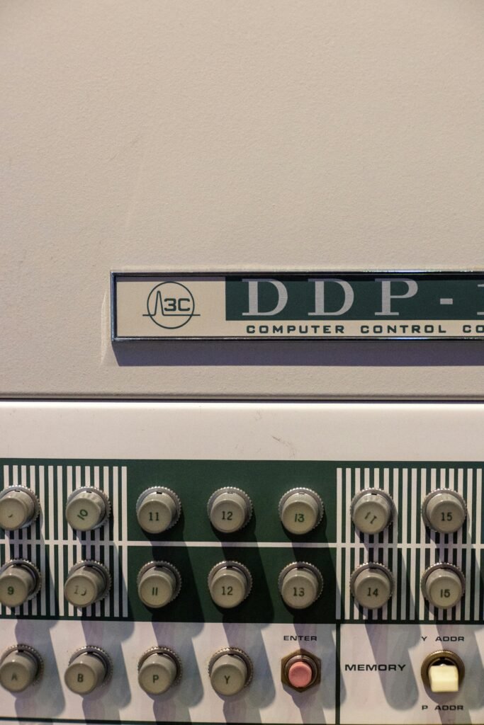 A close up of a control panel with buttons